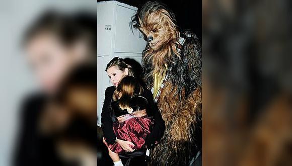 La ternura de la hija de Carrie Fisher en el Día de Star Wars