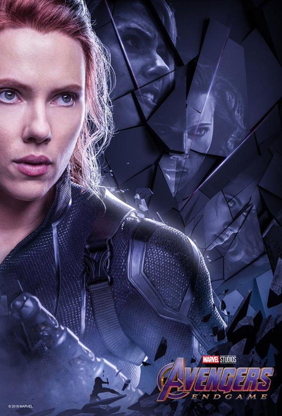 Black Widow en el último afiche compartido por Marvel tras el estrenos de "Avengers: Endgame". (Foto: Marvel Studios)