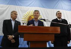 Mauricio Macri: ''Vamos a continuar con la búsqueda del submarino''