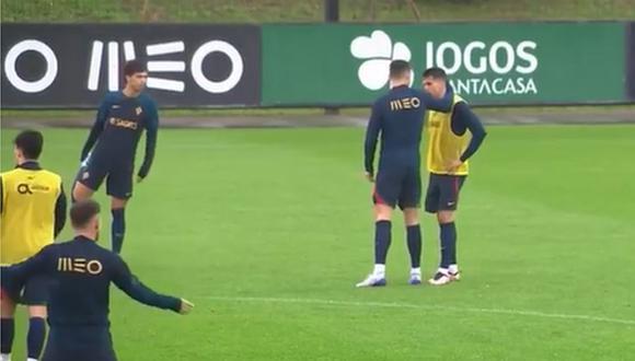 Cristiano Ronaldo vs Cancelo: ¿Qué ocurrió realmente entre los compañeros de la selección de Portugal? Joao Felix involucrado | Foto: captura