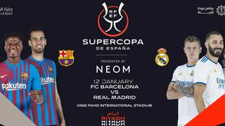 Barcelona - Real Madrid: hora del partido y canal tv