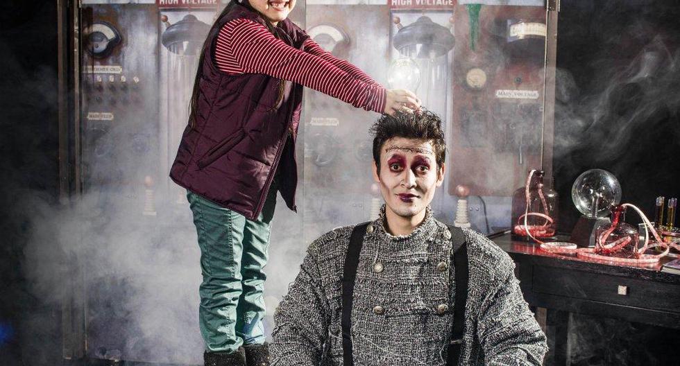 \"Frankenstein\", una obra de teatro familiar interpretada por un talentoso elenco. (Foto: Asociación Cultural Diez Talentos)