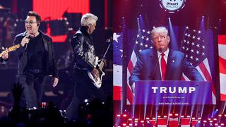 U2 criticó a Donald Trump durante concierto