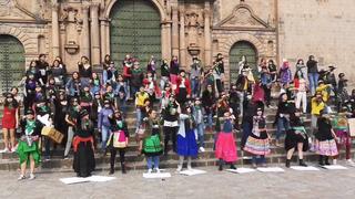 “Qanmicha violador qanmi kanki”: realizan versión quechua de canción feminista en Cusco