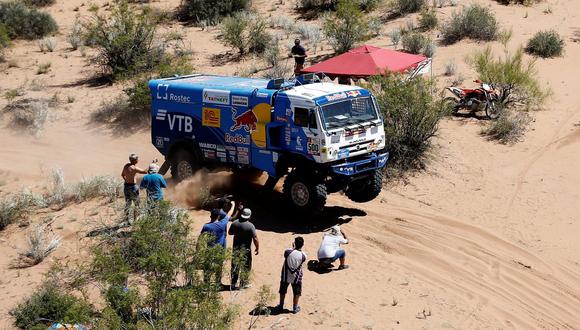 Eduard Nikolaev es el vencedor del Dakar 2018 en camiones. (Foto: Agencias)