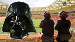 Policía usará en Brasil 2014 máscara inspirada en Darth Vader