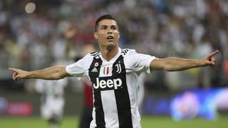 Juventus campeón de la Supercopa de Italia de la mano de Cristiano Ronaldo