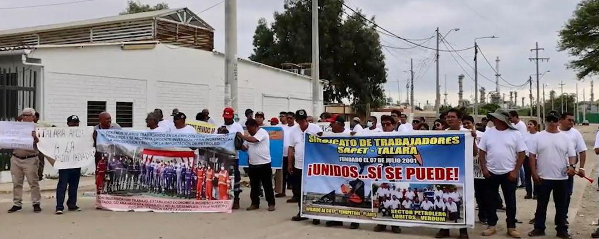 Trabajadores de Sapet se oponen al ingreso de Petro-Perú al lote VI