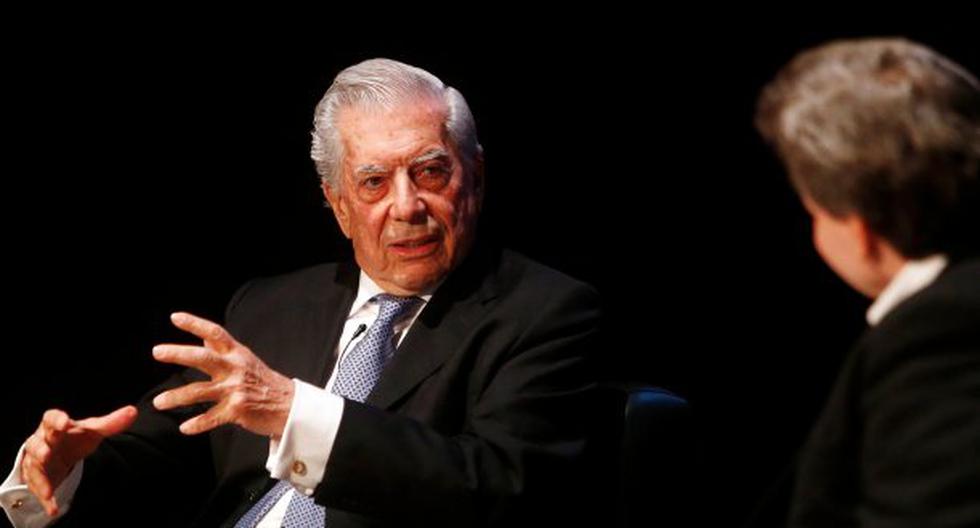 Mario Vargas Llosa presentó su libro en Chile. (Foto: EFE)