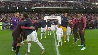 Real Madrid vs. Sevilla: Así fue el pasillo al campeón de la Supercopa de España | VIDEO