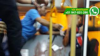 Metropolitano: pasajero se desangró durante viaje en bus