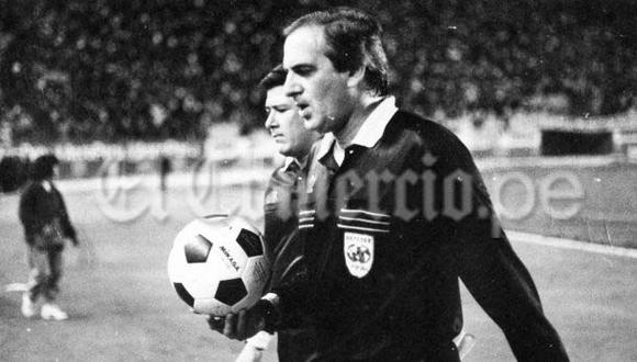 Loustau, el argentino que arbitró un clásico peruano en 1991. (Foto: Archivo de El Comercio)