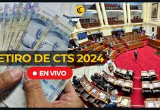 Retiro CTS 2024 EN VIVO: cuándo y a qué hora será el debate en el Congreso