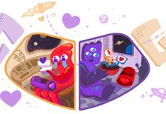 San Valentín: Google recuerda el día del amor y la amistad con este doodle especial