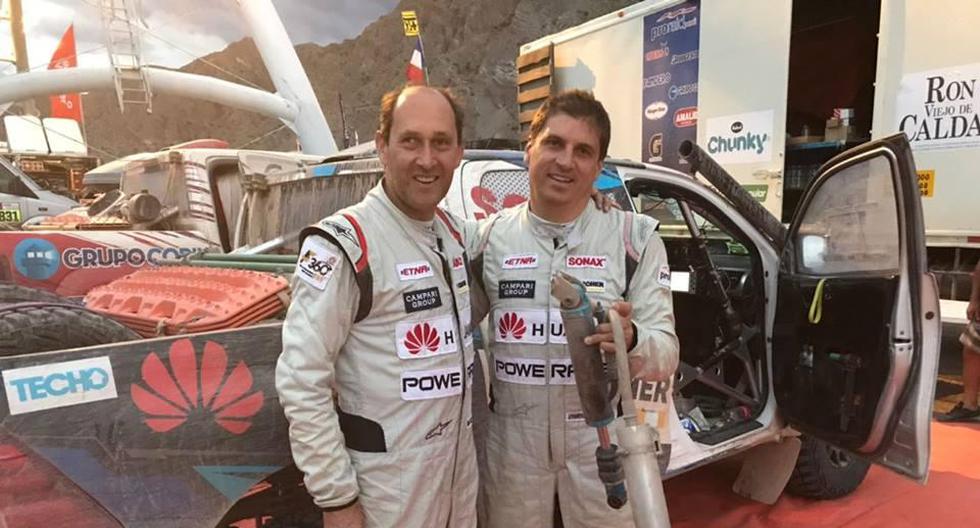 El copiloto Leonardo Baronio participará en el Dakar 2019 junto al chileno Juan Carlos Vallejo. Van a bordo de un SxS CAN-AM Maverik. (Foto: Facebook Leonardo Baronio)