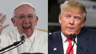 Papa Francisco: "Donald Trump no puede proclamarse cristiano"