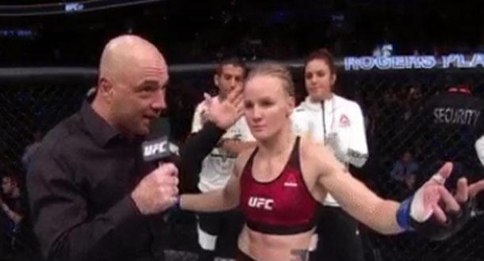 Valentina Shevchenko, expresó su malestar por el resultado en UFC 215 | Foto: Captura