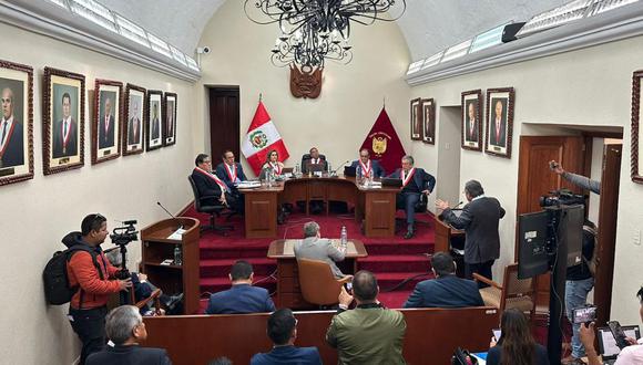 Tribunal Constitucional dejó al voto caso de la demanda competencial de la fiscal de la Nación contra la JNJ. (Foto: TC)