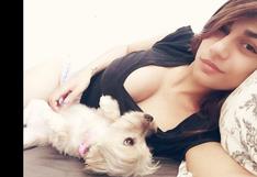 Mia Khalifa: actriz porno comparte tierna foto con su perro