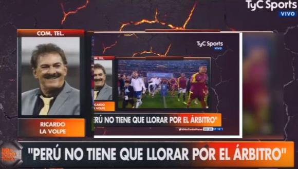 La Volpe: "Velásquez habla como si Perú fuera un equipo chico". (Foto: Captura)