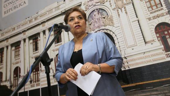 La congresista Luz Salgado dijo que discrepaba con la primera versi&oacute;n del proyecto porque pod&iacute;a afectar la presunci&oacute;n de inocencia. (Foto archivo El Comercio)