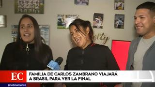Familia de Carlos Zambrano viajará a Brasil