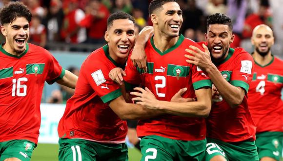Marruecos es la primera selección de África es ser semifinalista de una Copa del Mundo.