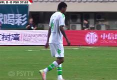 Carlos Ascues fue titular con Wolfsburgo pero se volvió a lesionar