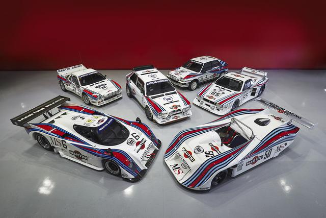 1. La colección de los vehículos de Lancia con los colores de Martini tienen un precio base de US$ 7.5 millones.