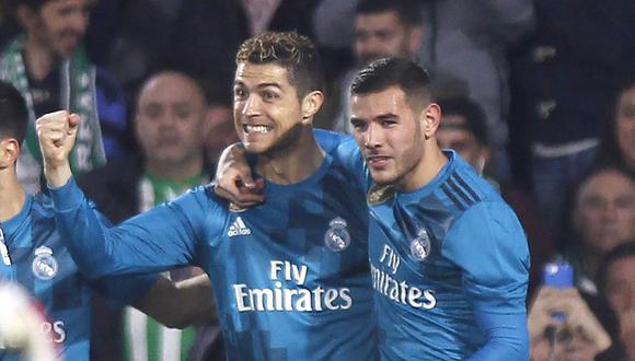 Cristiano Ronaldo marcó el cuarto gol de Real Madrid ante Betis.
 (Foto: AP)