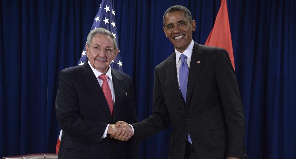 En 2015, se produce la histórica reunión en Panamá de los presidentes de Estados Unidos, Barack Obama, y Cuba, Raúl Castro. (Foto: EFE)