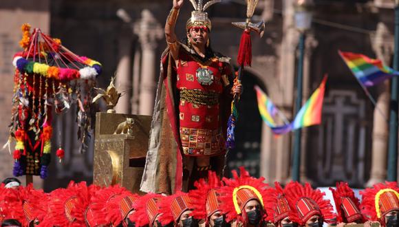 David Ancca Cuyo (43) interpreta por quinta vez al Inca en el Inti Raymi. (Foto: Melissa Valdivia/El Comercio)