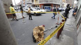 Cercado de Lima: dos sujetos fueron asesinados a balazos en distintos puntos de Barrios Altos