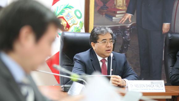 El contralor se presentó ante la Comisión que investiga los hechos de corrupción en el Gobierno Regional del Callao. (Foto: Congreso)