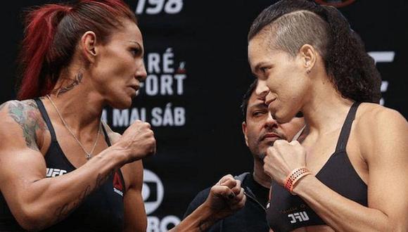 UFC 232: ¡Confirmada la pelea femenina más grande de la historia! Cris Cyborg vs. Amanda Nunes en Las Vegas. (Foto: AFP)