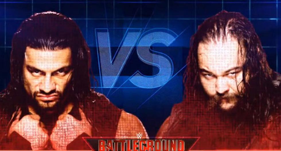 Romand Reigns y Bray Wyatt es la primera pelea confirmada de WWE Battleground 2015. (Foto: WWE)