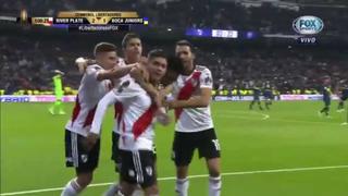 River vs. Boca: así se gritó el golazo de Juan Fernando Quintero en el Santiago Bernabéu | VIDEO