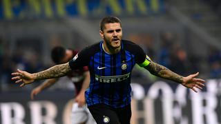 Inter de Milán venció 3-2 a AC Milan con triplete de Mauro Icardi