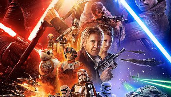 "Star Wars": revelan en Twitter póster de "The Force Awakens"