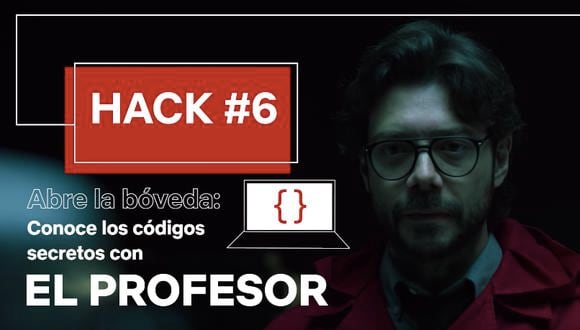 El profesor te enseña a ser un hacker en Netflix.
