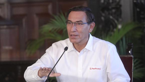 El presidente Martín Vizcarra ofrecerá pronunciamiento en el día 51 de la cuarentena. (Foto: Presidencia Perú)