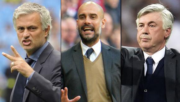 Mourinho, Guardiola y Ancelotti: ¿Y ahora dónde dirigirán?