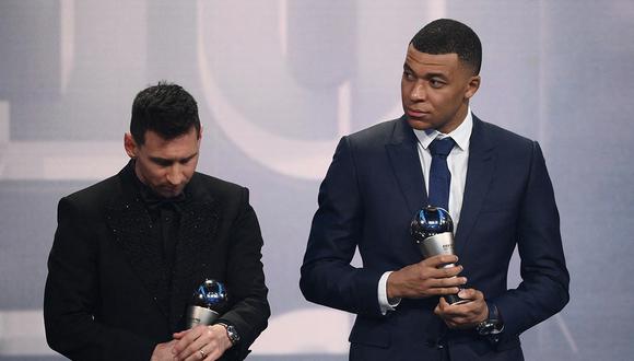 El delantero francés hizo público un cordial saludo a su compañero del PSG, tras ganar el premio a mejor jugador | Foto: AFP