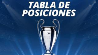 Champions League: así van las tablas de posiciones