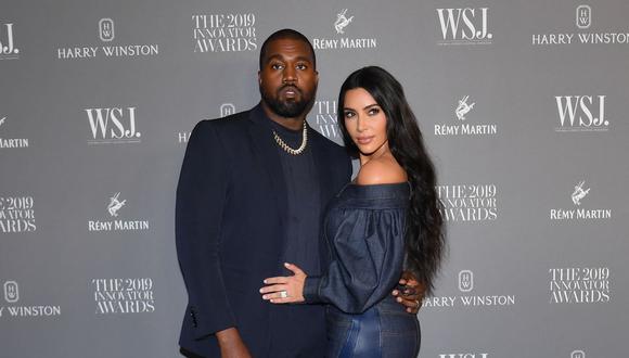 Kanye West y Kim Kardashian tuvieron un matrimonio de siete años, y tienen cuatro hijos. (Foto: Angela Weiss / AFP)