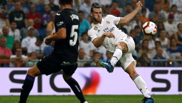 Real Madrid vs. Leganés: Gareth Bale anotó golazo de volea en el Bernabéu. (Foto: AFP)