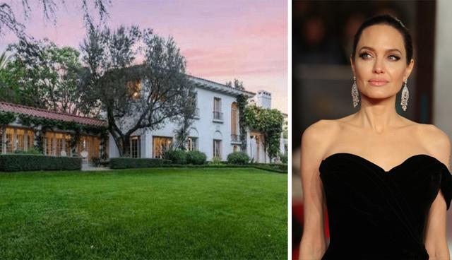 Angelina Jolie adquirió una mansión en la zona alta de Laughling Park, comunidad de Los Feliz, California. El precio que pagó por la propiedad fue de US$25 millones. (Foto: www.themls.com)