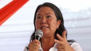 Elecciones 2021: Keiko Fujimori señala que en su campaña electoral llegará “sola, sin avisar, sin caravanas ni comitivas”