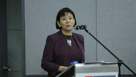 Ministra de la Mujer, Nancy Tolentino, y la viceministra de Poblaciones Vulnerables, Elba Espinoza, denunciaron haber recibido amenazas contra su vida por el caso Makanaky | Foto: MIMP