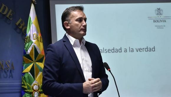 Luis Fernando López Julio, exministro de Defensa de Jeanine Áñez. (Foto referencial de APG)